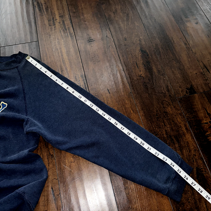 Michgian Wolverines Vintage Sweatshirt Shirt Crewneck Jumper Navy College 80s 70
