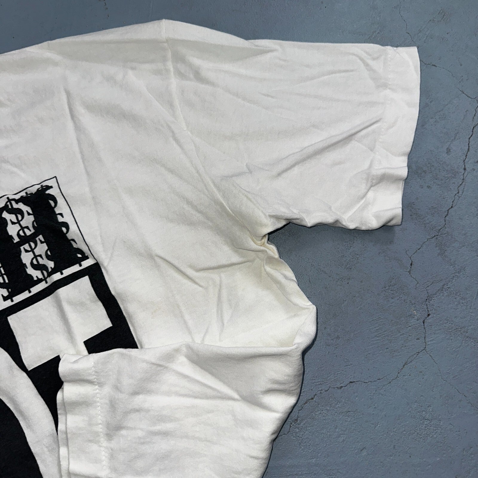 Rich Not Yet Funny Crop Top VTG T Shirt 90s Ross Quote Cool Graphic Quote 1990s