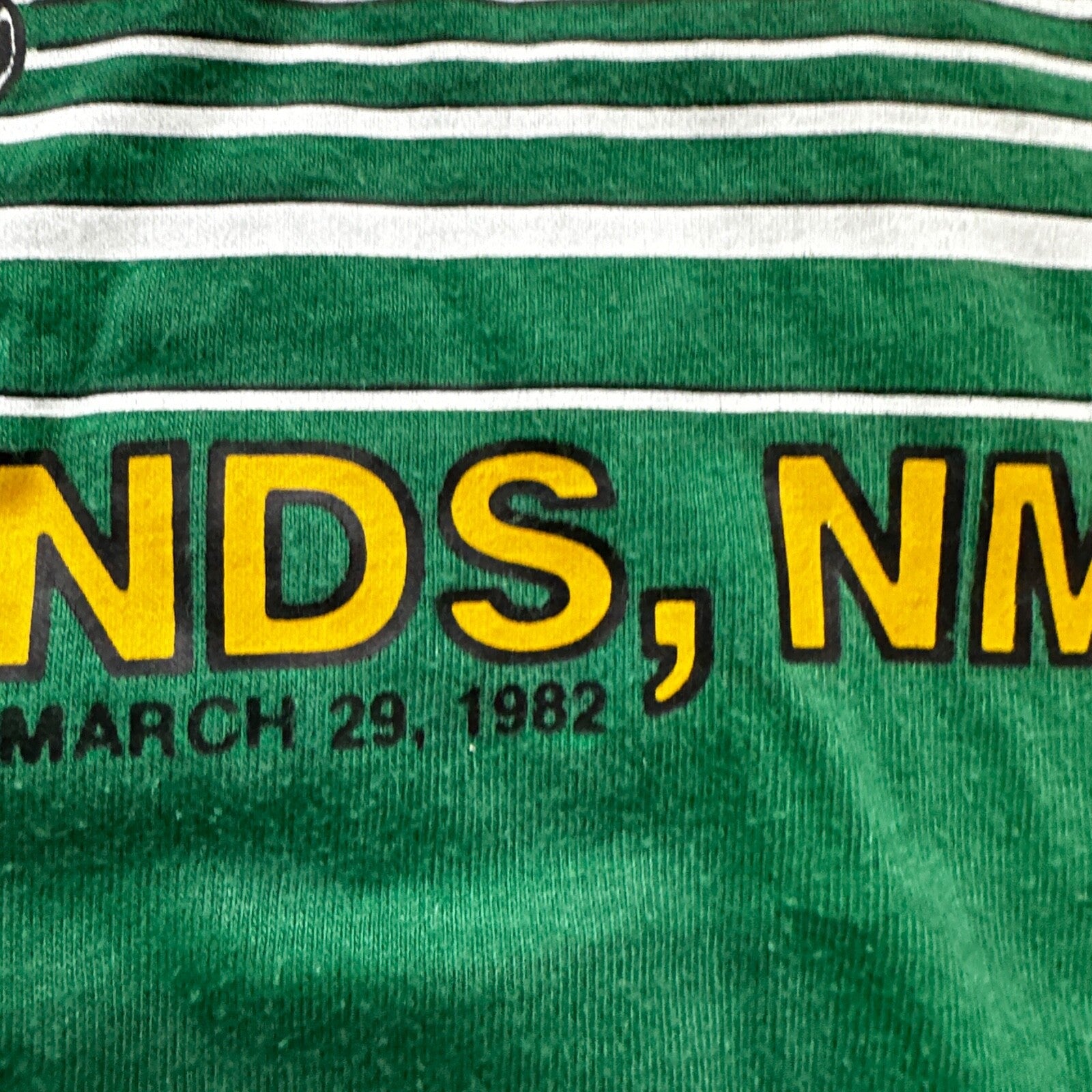 White Sands New Mexico Desert Vintage T Shirt 80s 1982 Space Shuttle Military