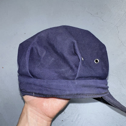 Vintage 1960s 60s Carhartt Union Workwear Engineer Cap Hat Conductor Heart Logo