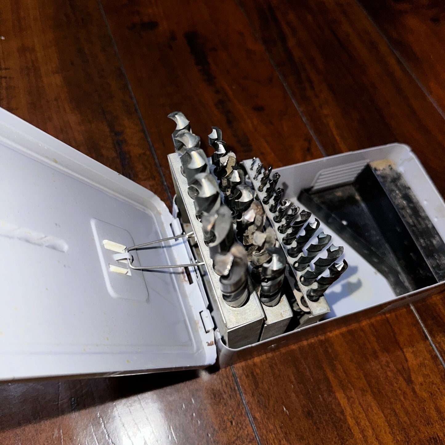 Triumph Drill 60 Piece Bit Set USA Industrial Grade Vintage Tools 1970s With Cas