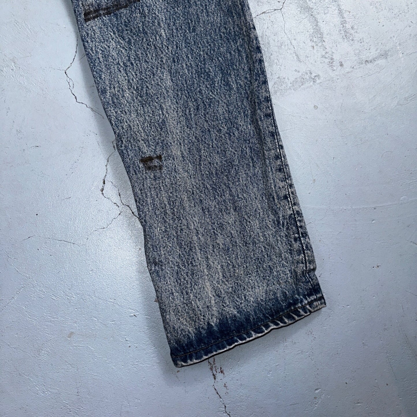 Levis 501 Vintage 90s USA XX Straight Leg Jeans Blue Med Wash 31x34 Act 29x32