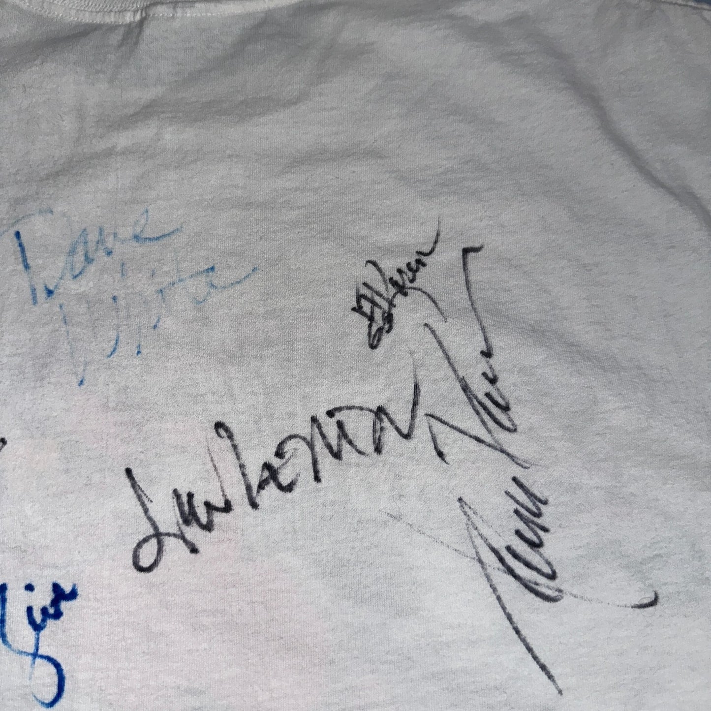 Johnny Limbo SIGNED VTG T Shirt 90s Music Band Falmingo Funny Guitar Rock Vinyl