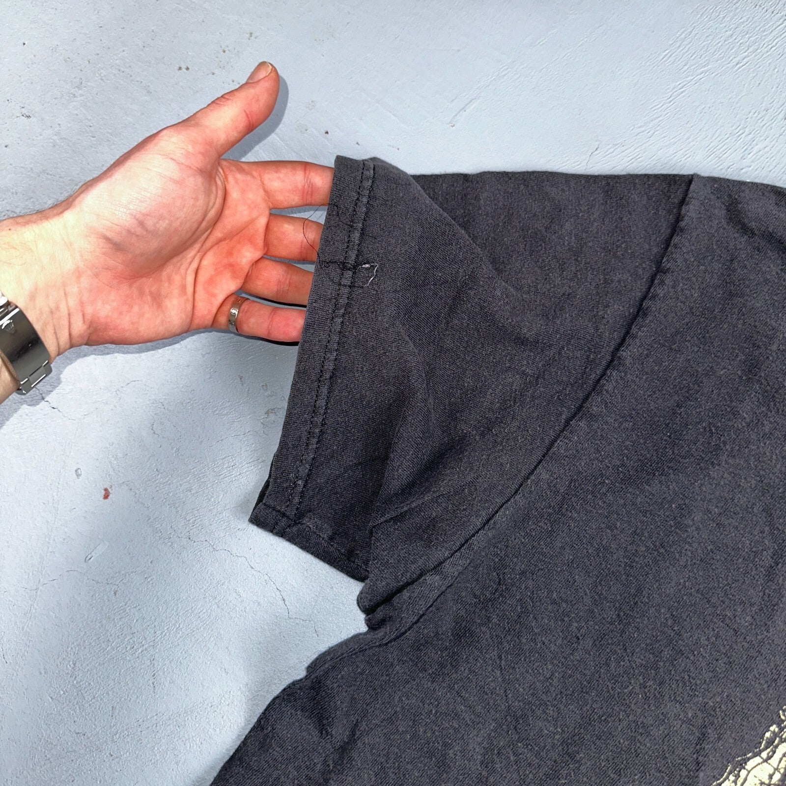 Zombies Skulls Y2K VTG T Shirt Grunge Punk Music Heavy Metal Eat Meat Offensive