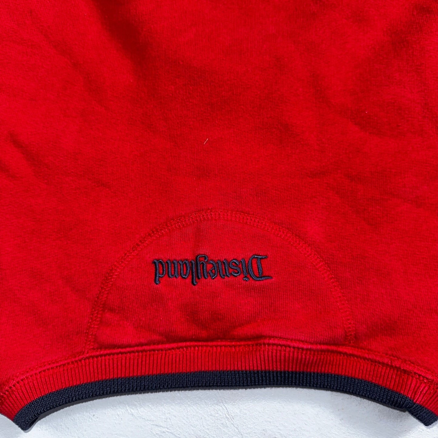 Disney Mickey Mouse VTG Sweatshirt Size XL Red Crewneck Disneyland USA 90s