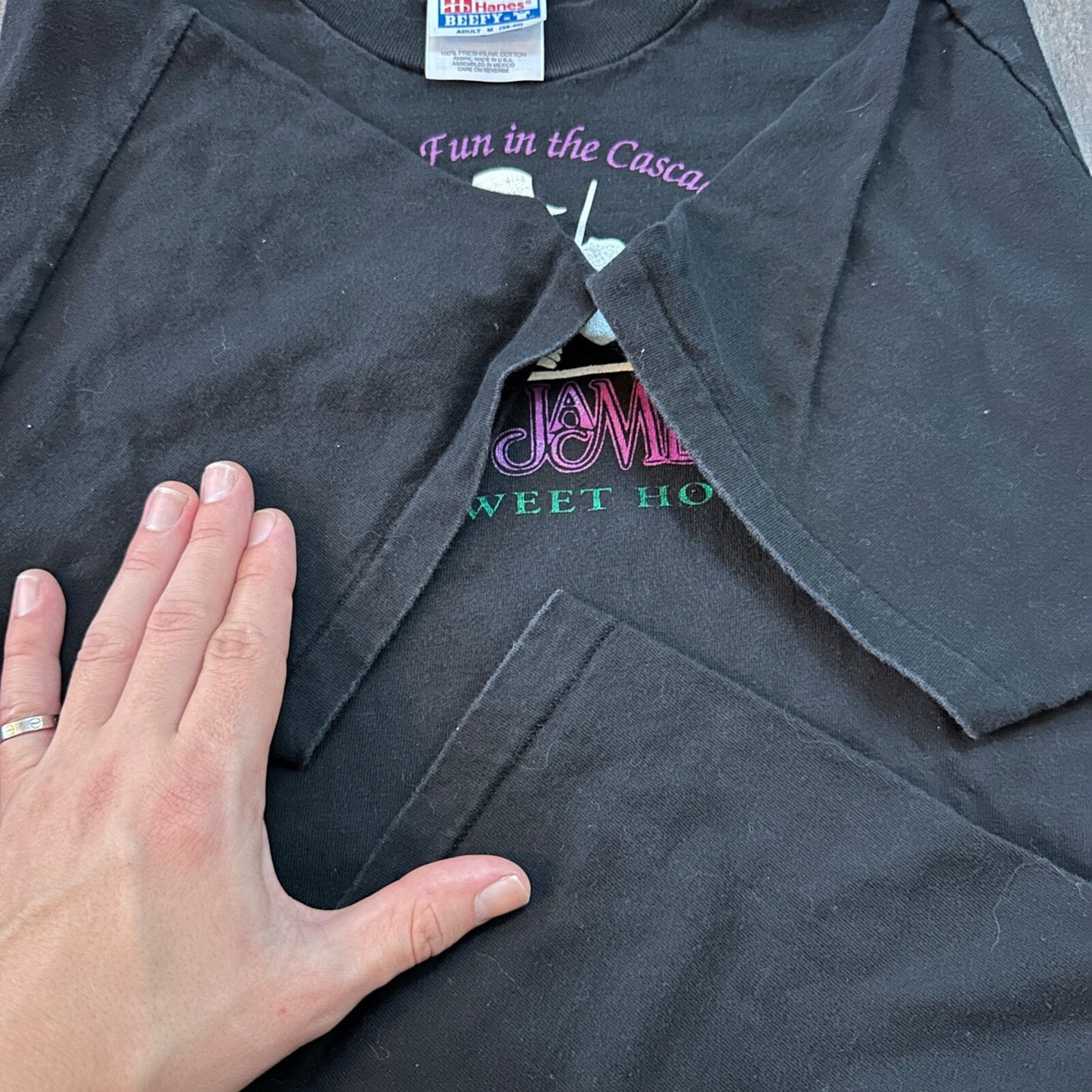 Oregon Jamboree Music Cascades Vintage T Shirt 1996 90s Single Stitch USA PDX