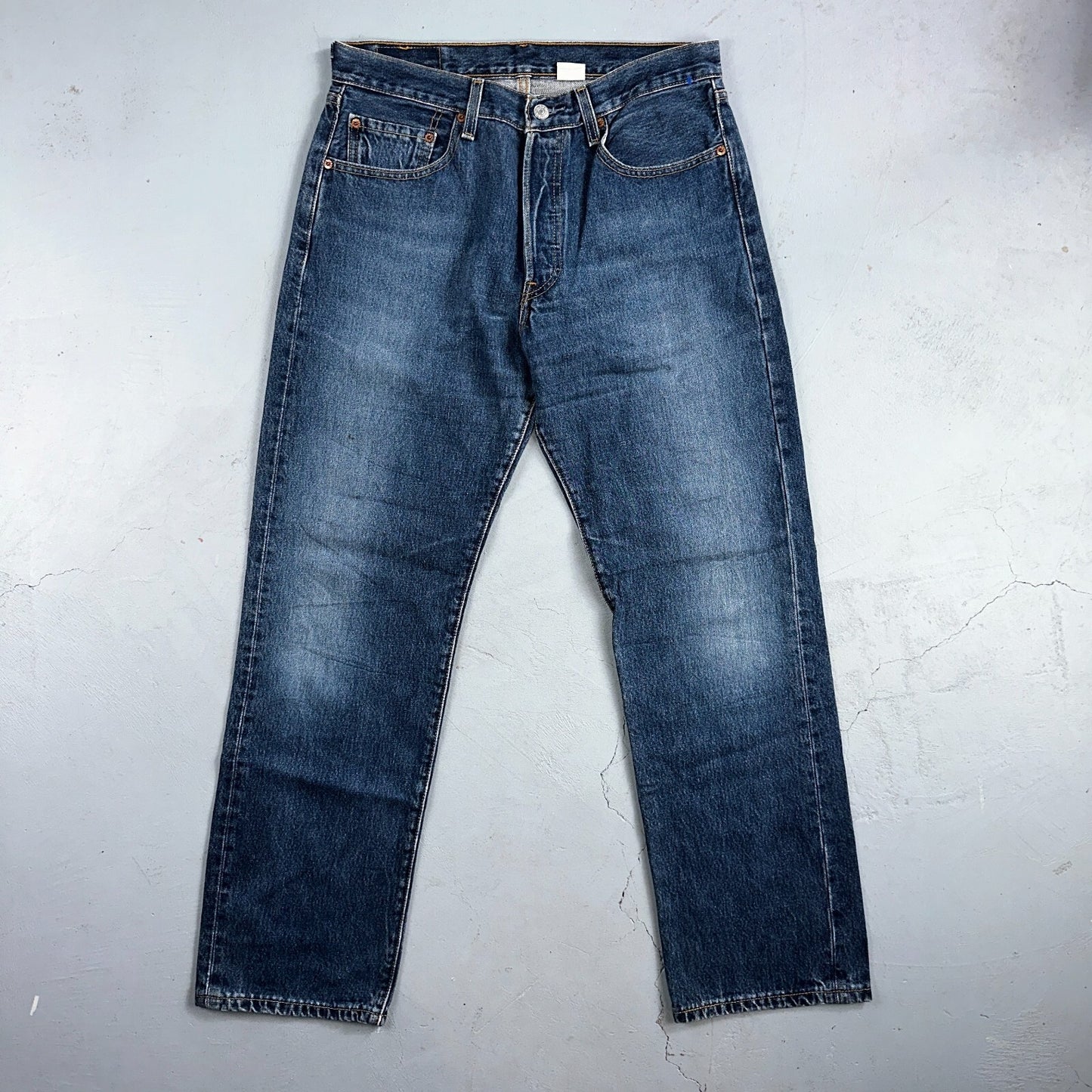 Levis 501 Vintage 90s XX Straight Leg Jeans Y2K Med Wash 33x32 Act 32x31