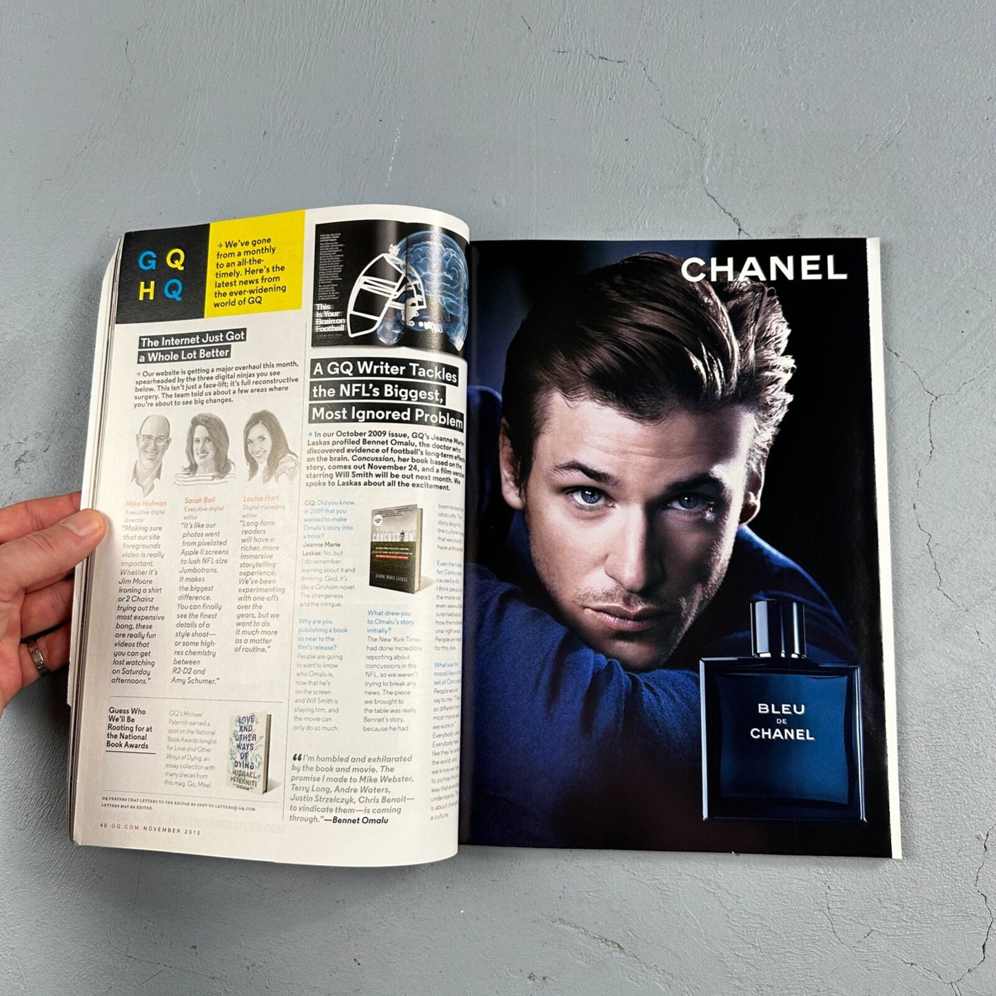 GQ Magazine November 2015 Issue | Taylor Swift Cover Cut Cover Johnny Depp