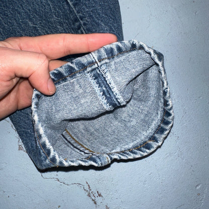 Levis 501 Vintage 80s USA XX Straight Leg Jeans Blue Light Wash Act 31x32