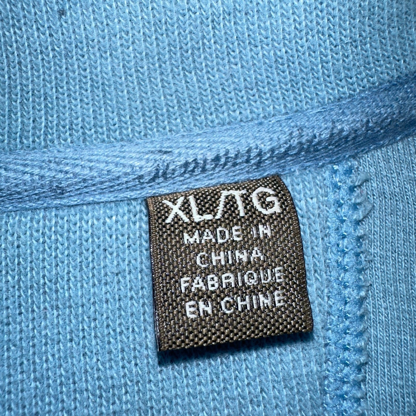 Tommy Bahama Sweater Mens XL Blue Quarter Zip Pullover Stretch Preppy Relaxed