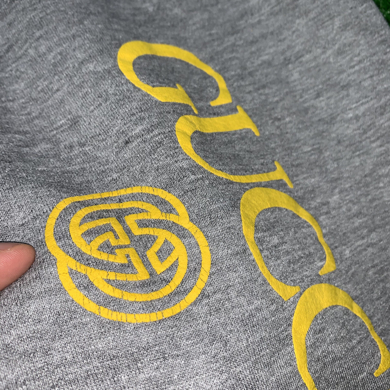 Gubci Trousers Men GG Jacquard Jogging Trousers Small Vintage 90s Sweatpants