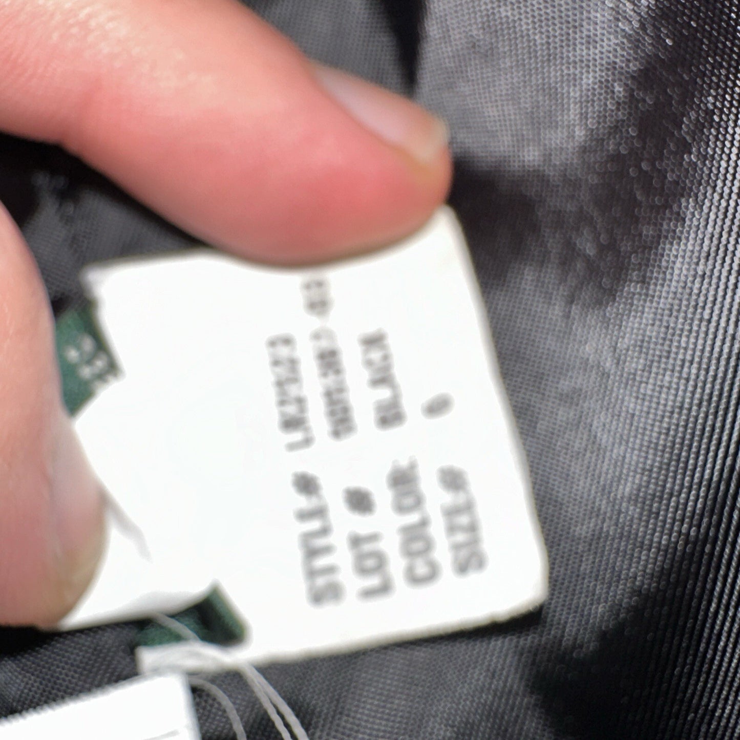 Lauren Ralph Lauren Womens Black Herringbone Wool Blended Overcoat 6 Lined