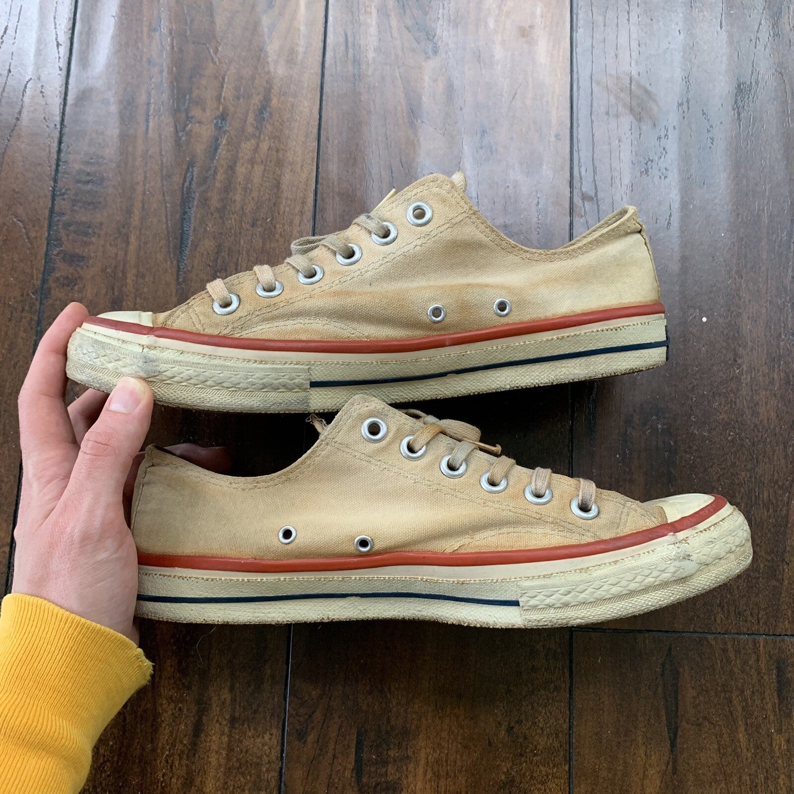 Vintage 60s 70s NBA CONVERSE Chuck Taylor All Star Blue Label RARE USA Japan 73