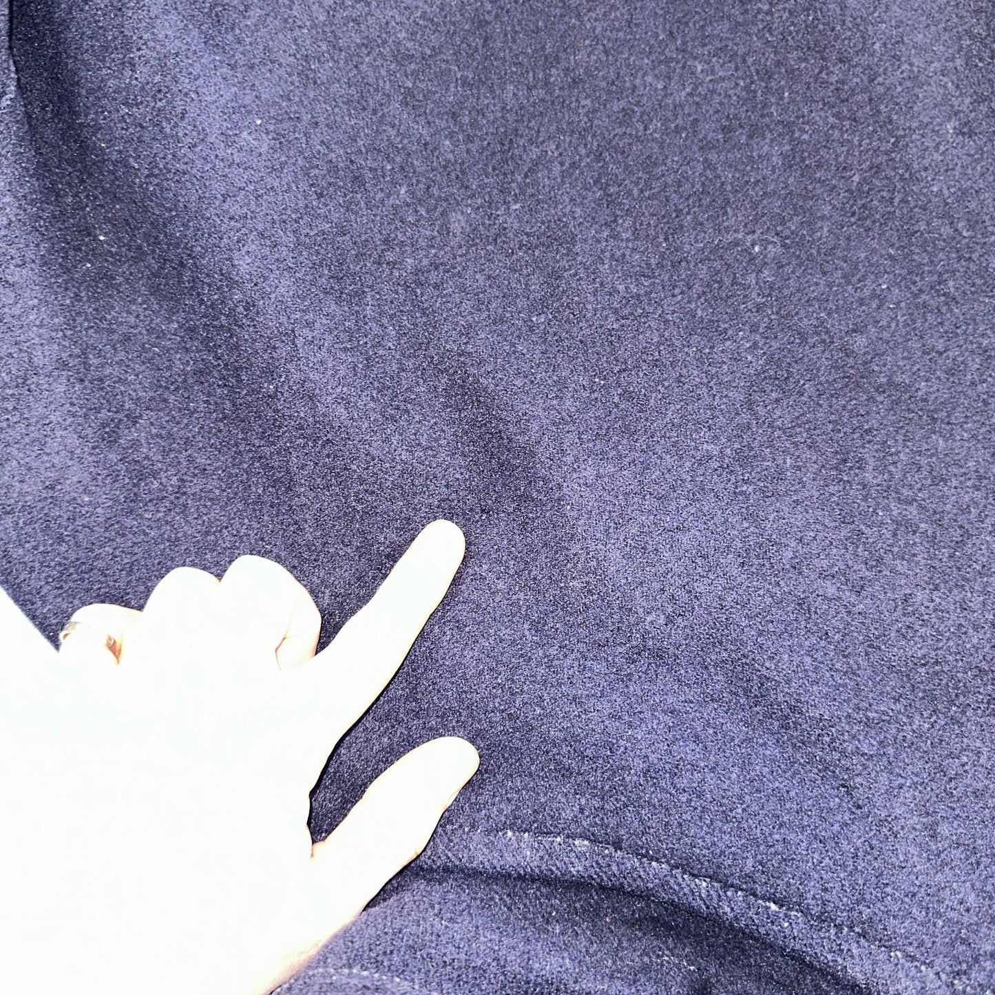 Rare Vintage 60s Blacks Greenock Military Smock Made In France Jacket Wool Navy