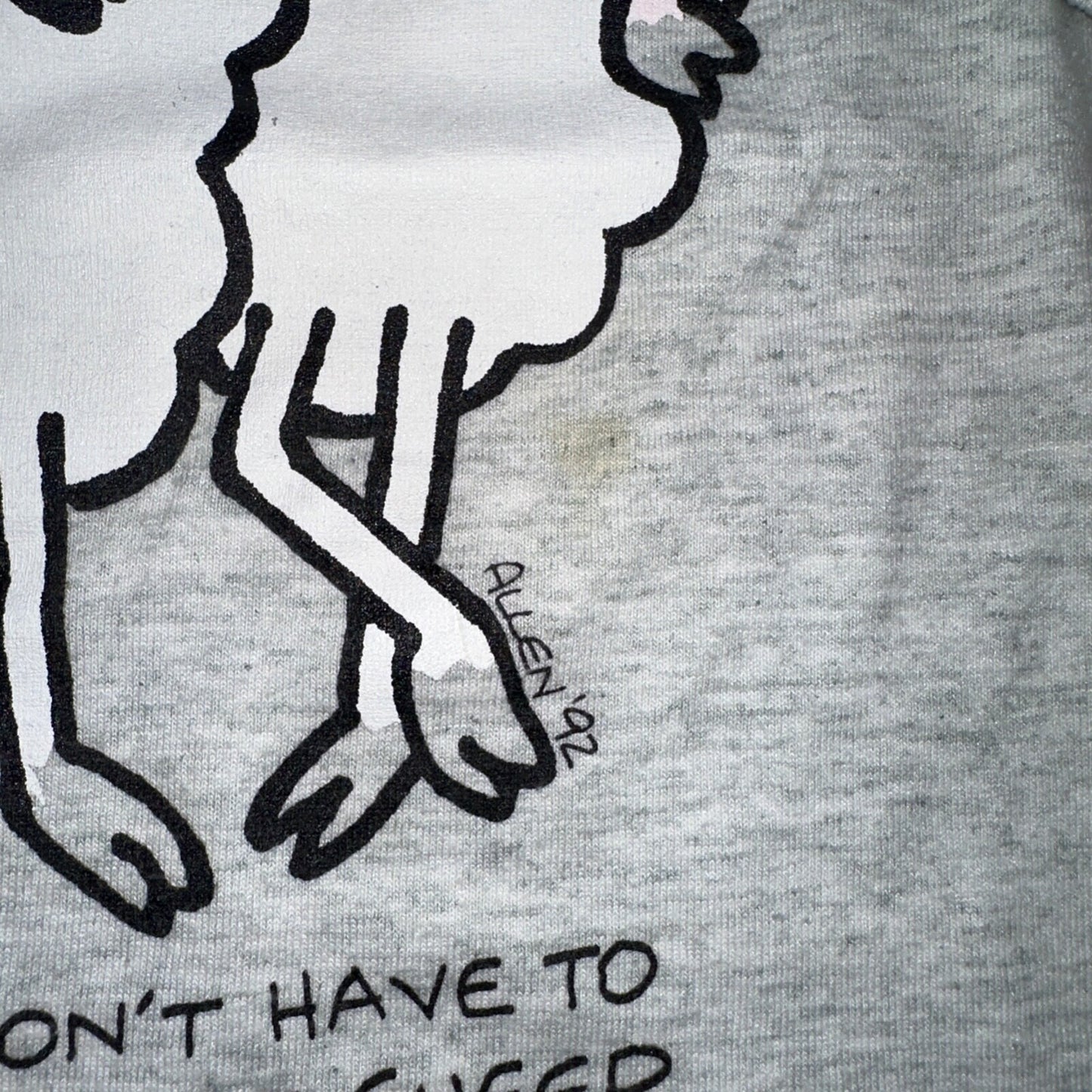 Church Sheep Funny Cute VTG T Shirt Alliance North Side Jesus Christ Love Music