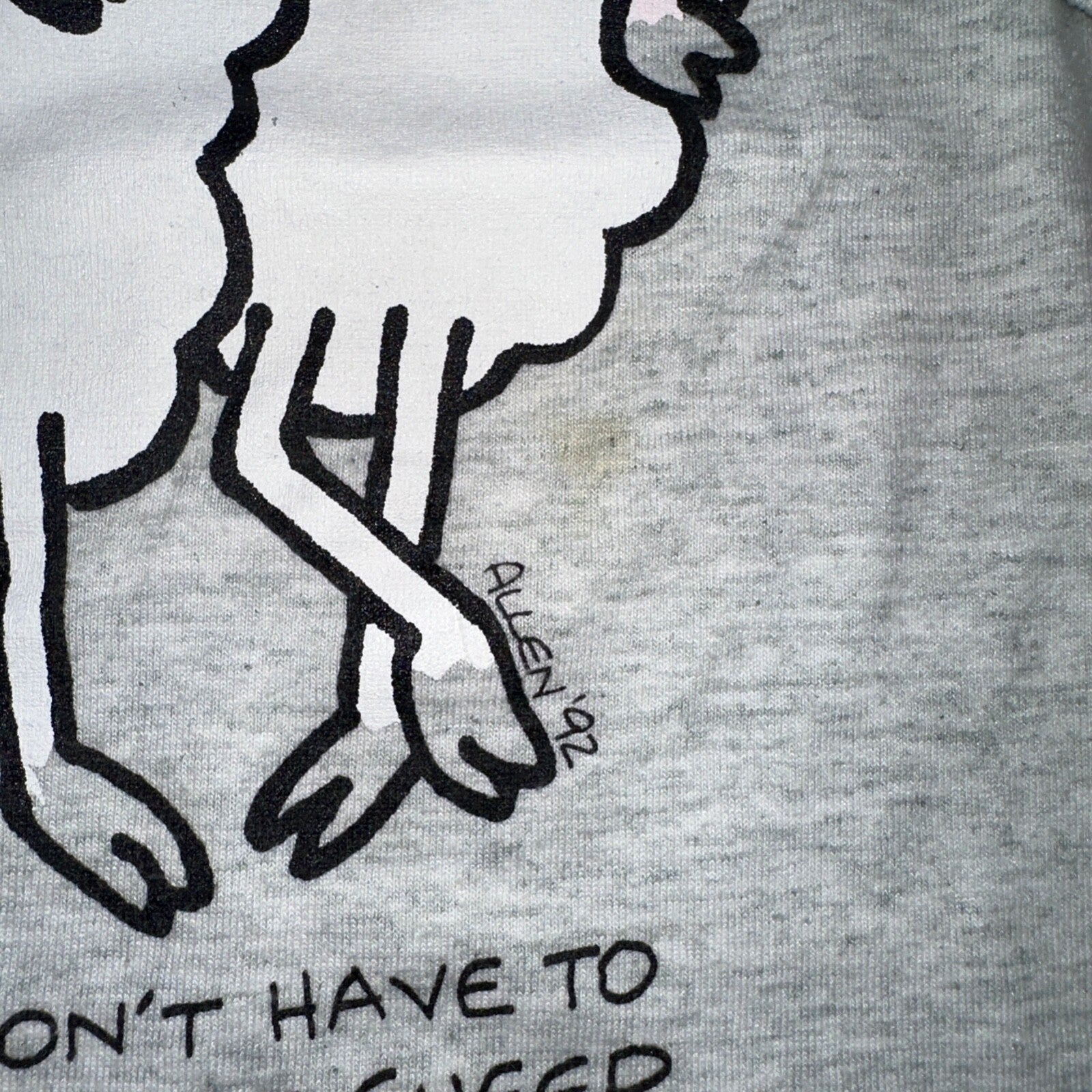 Church Sheep Funny Cute VTG T Shirt Alliance North Side Jesus Christ Love Music