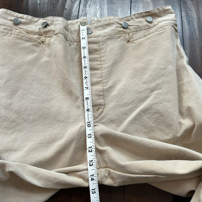 VTG Mens Frontier Maker USA Outdoor Pants Buckleback Cowboy 40 Tan Western