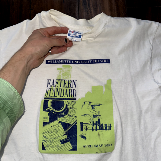 Vintage T Shirt Willamette University Salem Oregon Theatre Music Art Love 1992