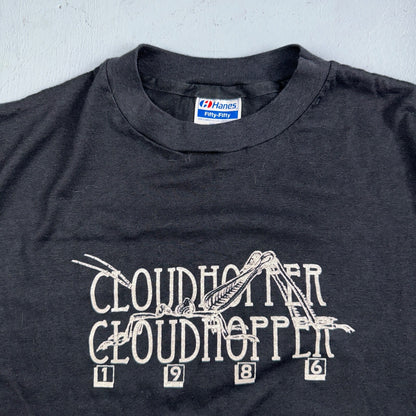 Cloud Hopper Bugs Insects 1986 VTG T Shirt Hanes XL 80s Single Stitch Art Animal