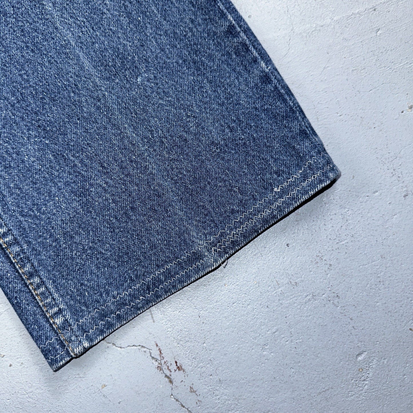 Levis 501 Vintage 80s USA XX Straight Leg Jeans Blue Light Wash 36x40 Act 32x29