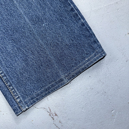 Levis 501 Vintage 80s USA XX Straight Leg Jeans Blue Light Wash 36x40 Act 32x29