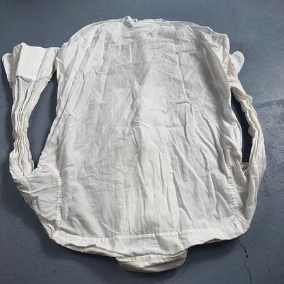 Arrow VTG 50s New Nassau Ruffle Front Dress Shirt Long Sleeve White 16-33