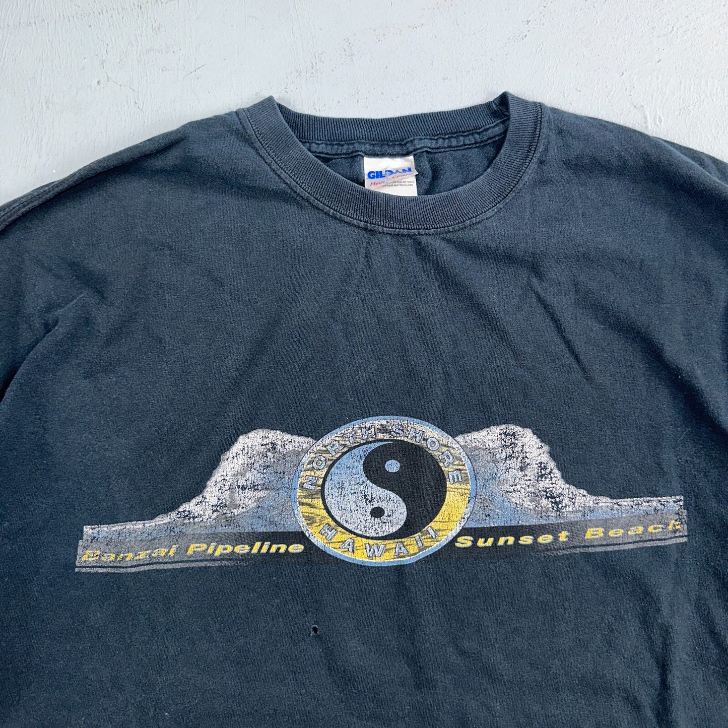 Banzai Pipeline Long Sleeve XL VTG T Shirt Rock Band Music Grunge Ying Yang Y2K