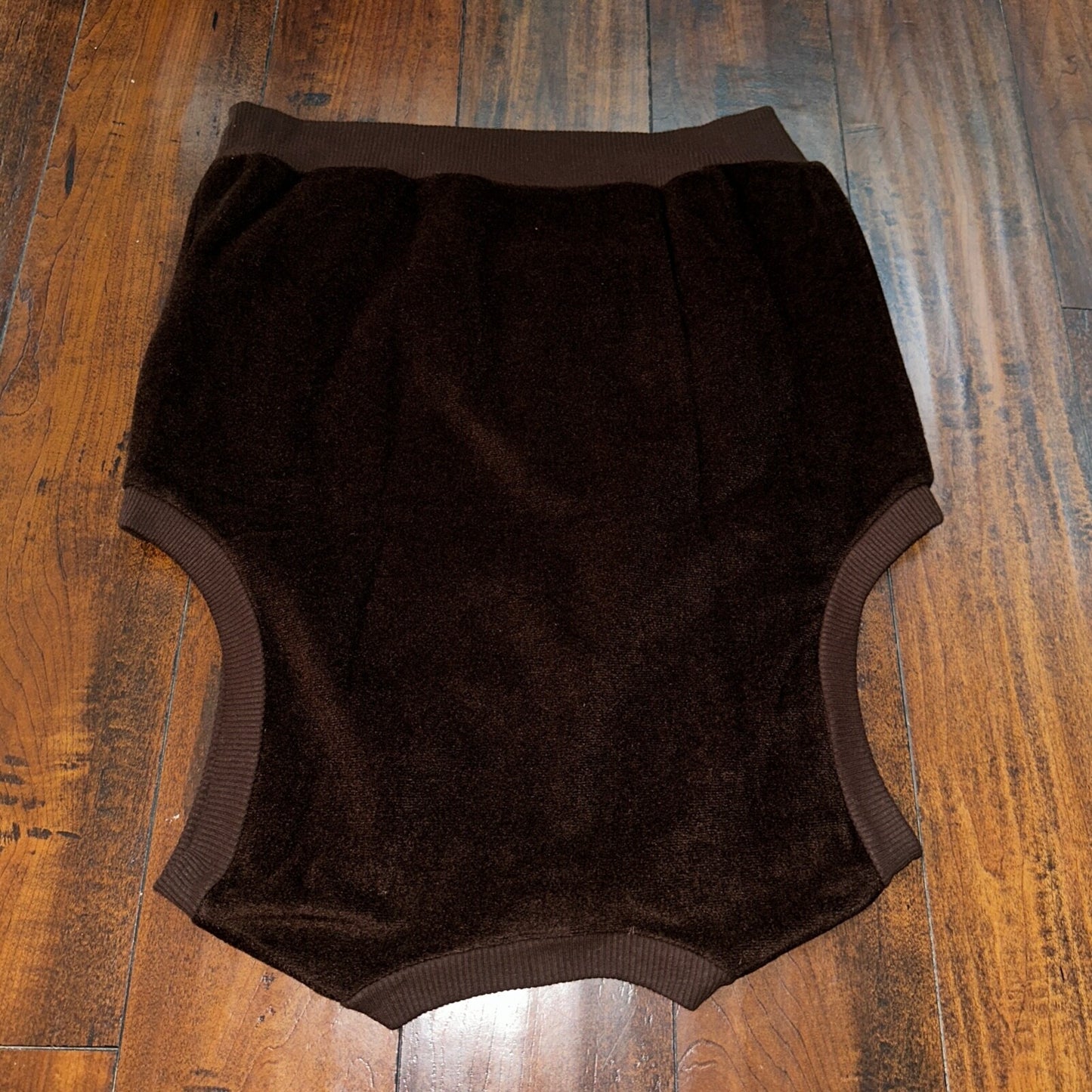 VTG Brown Cozy Vest Womens L 80s RRRUSS USA Rockabilly Cute FUZZY