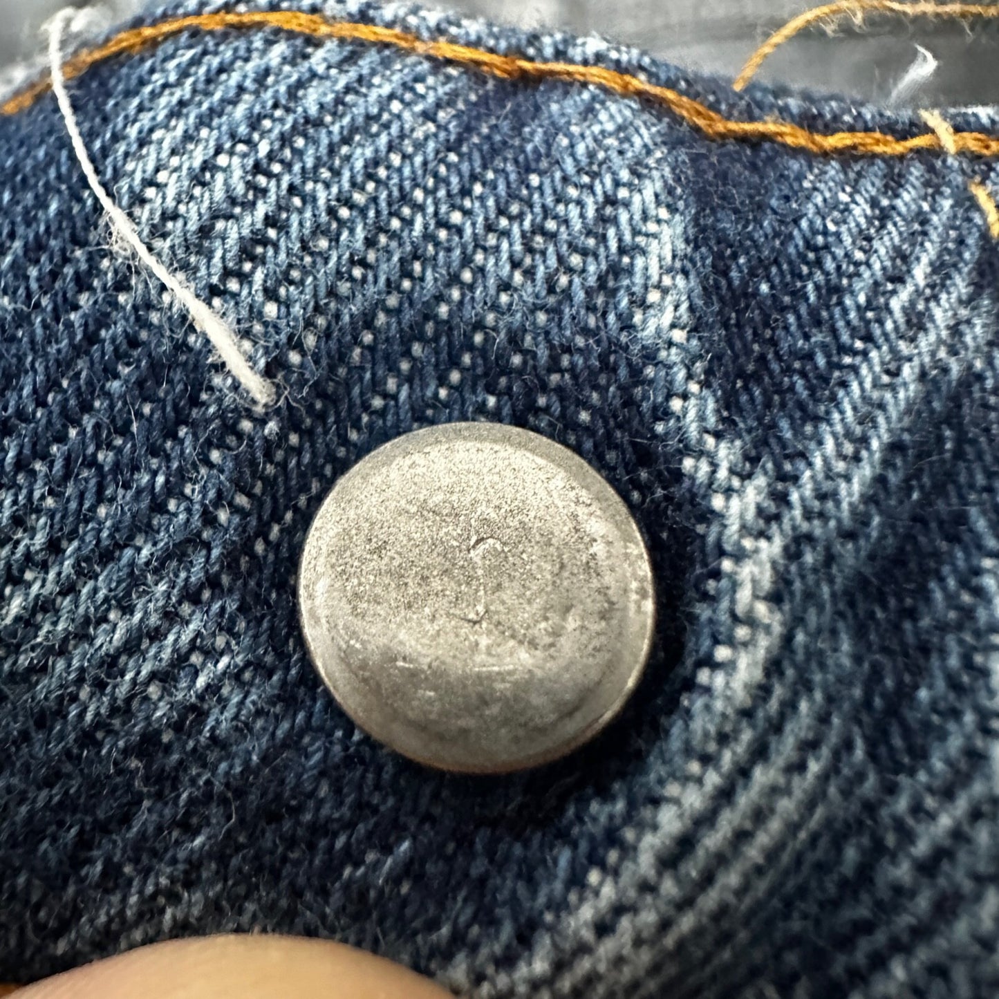 Vintage 80s Levis 505 36x36 USA Blue Jeans 501 Act 34x34 Med Wash