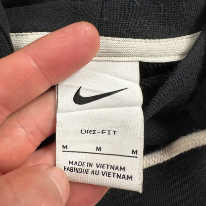 Nike After Hood Hoodie Sweatshirt Men's Size M Dri Fit West Basketball Black