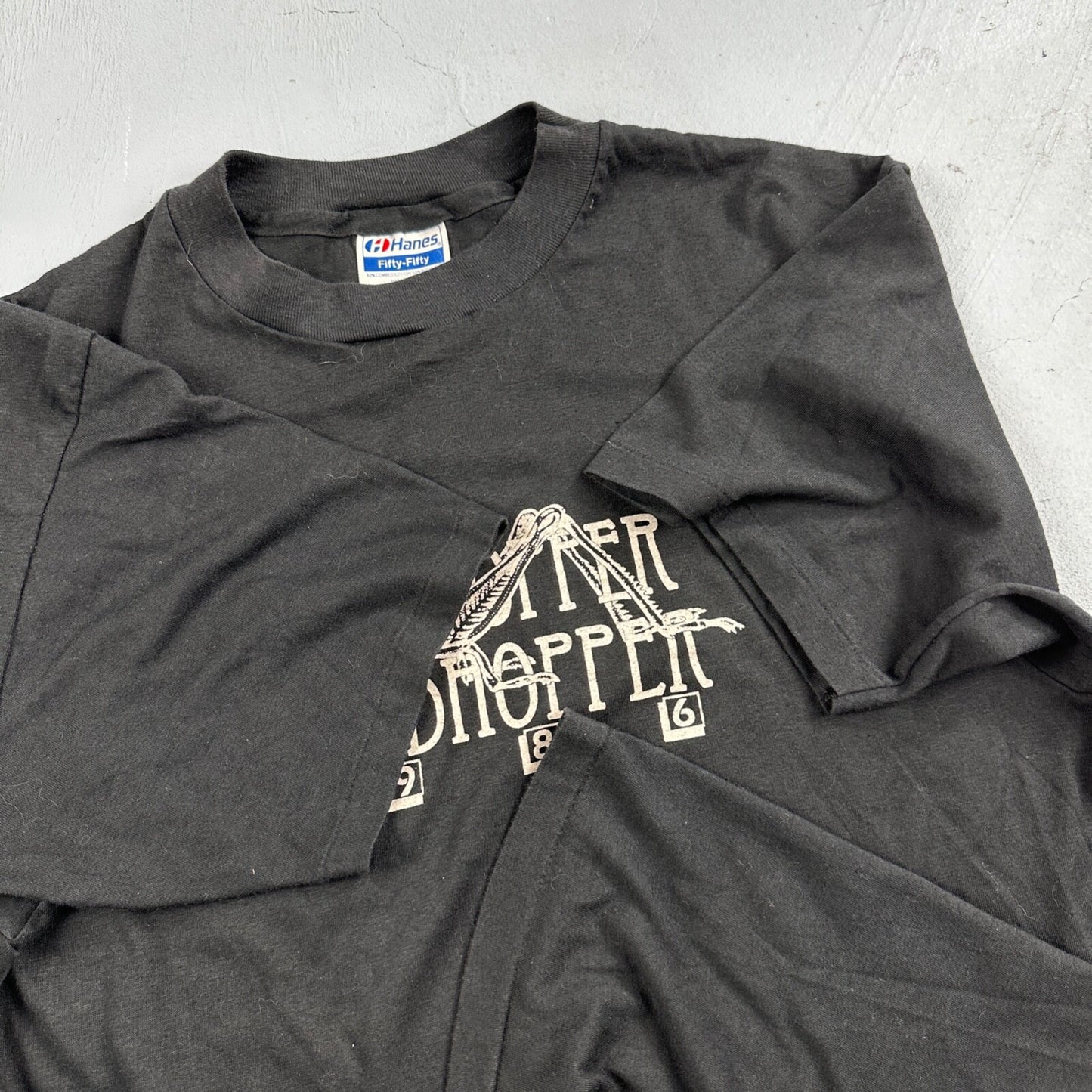 Cloud Hopper Bugs Insects 1986 VTG T Shirt Hanes XL 80s Single Stitch Art Animal