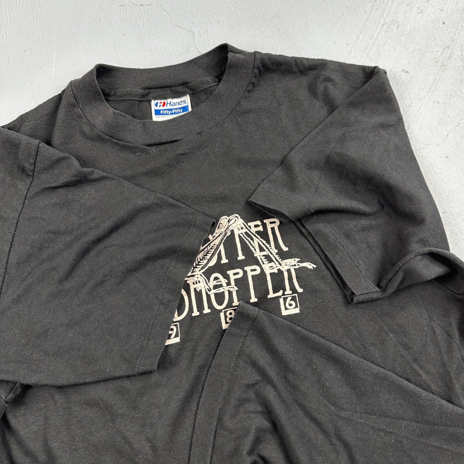 Cloud Hopper Bugs Insects 1986 VTG T Shirt Hanes XL 80s Single Stitch Art Animal