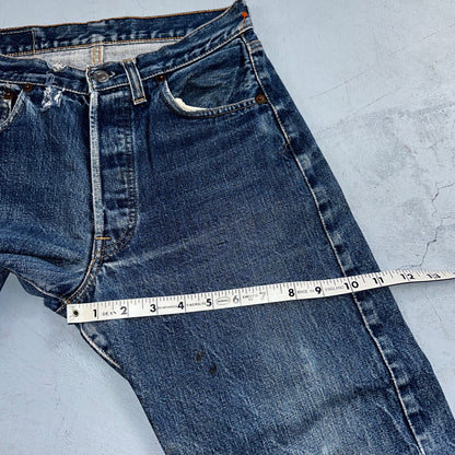 Levis 501 Big E Vintage 60s Redline Selvedge USA XX 1960s Jeans Skinny Act 26x23