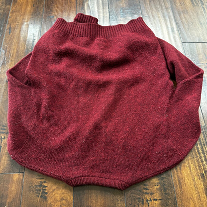 Vintage Jantzen Sweater Men's M Red Pullover Blank Solid USA Made 80s