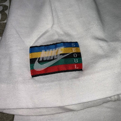 Nike Vintage T Shirt USA Rare Jordan 80s 1988 South Korea Olympics Seoul Tee