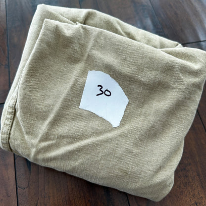 VTG WWII Canvas Garment Laundry Bag Rare Military Denim 1940s 40s 50s Stencil