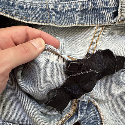 Levis VTG 70s SS Redline Selvedge USA 501 XX Jeans 66 80s 38x33 Act 34x27 CUT