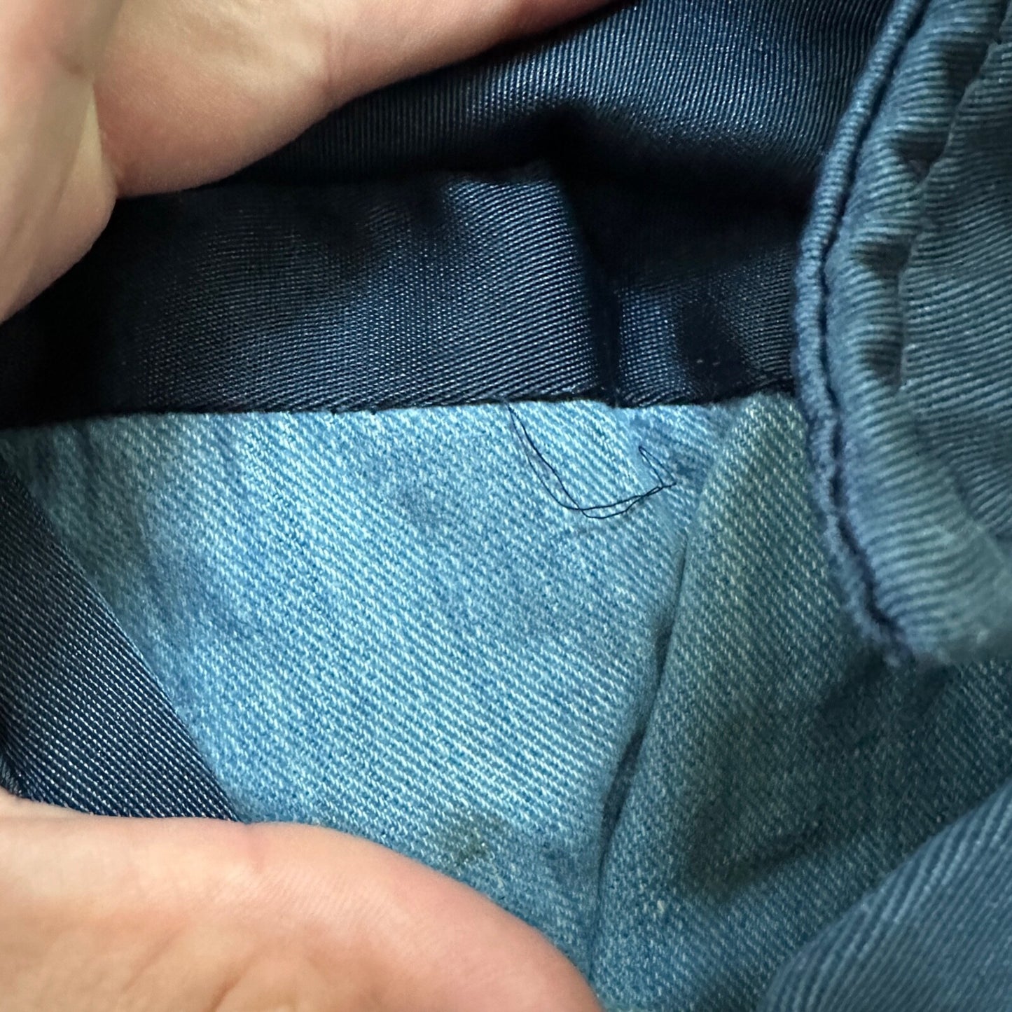 1960s Vtg Golden Fleece Industrial Outerwear Blue Jacket Coat Mens Size 38 USA