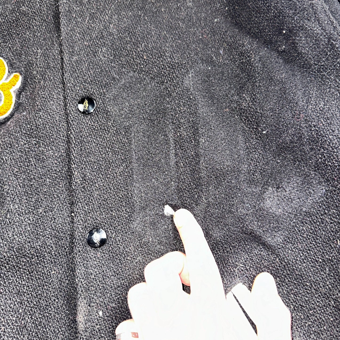 VTG Bill Beard Varsity Leather Letterman 60s Jacket L Portland USA Salem BOB