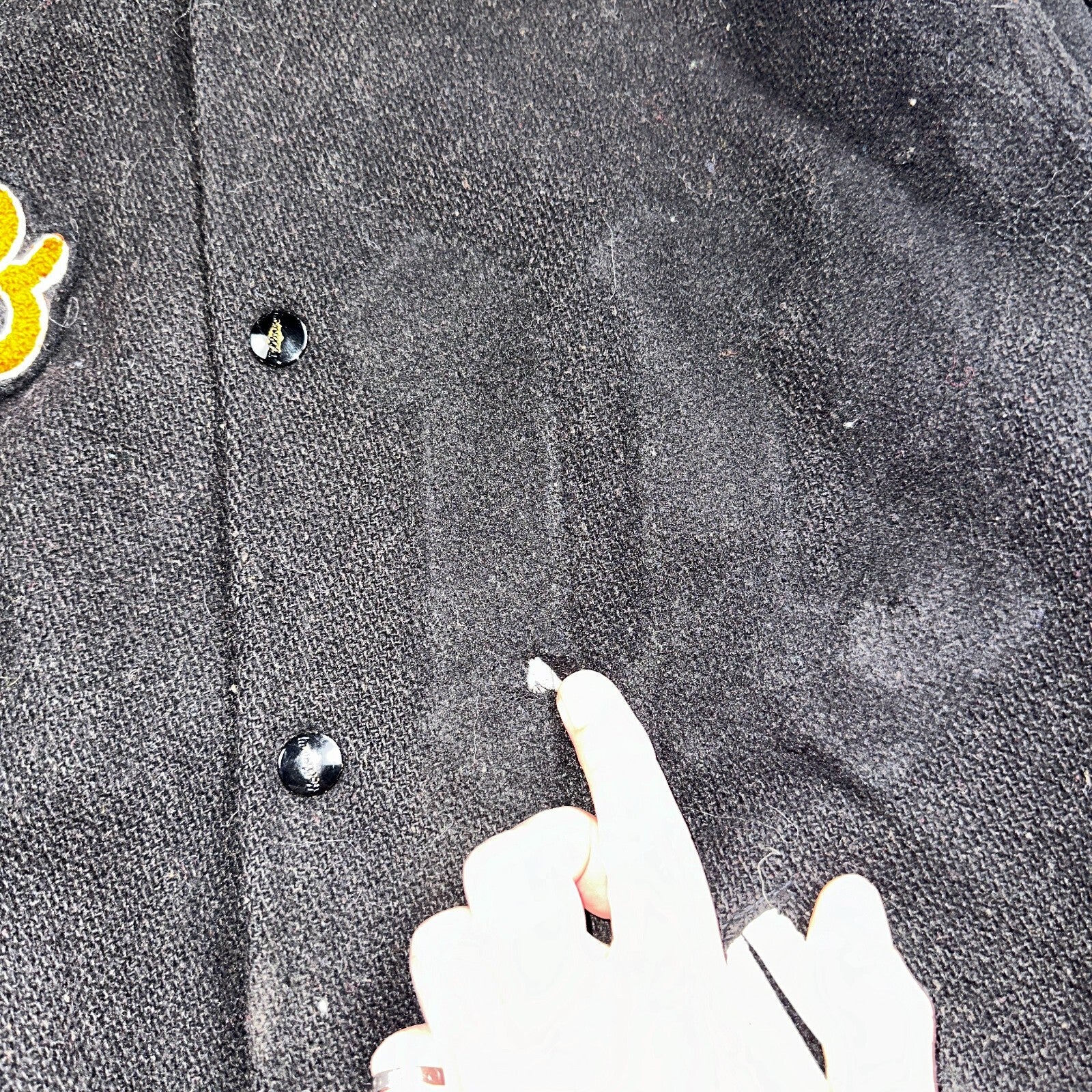 VTG Bill Beard Varsity Leather Letterman 60s Jacket L Portland USA Salem BOB