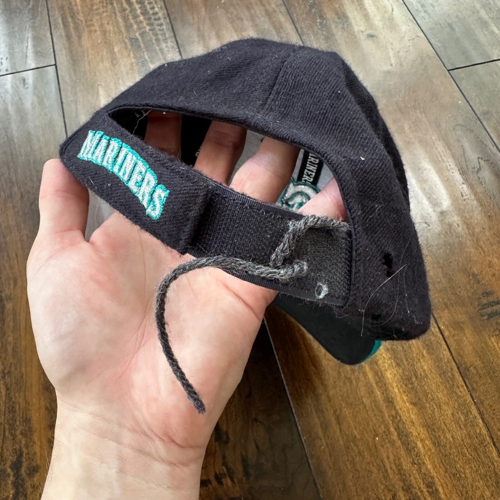 Nike Seattle Mariners VTG Hat Cap Snapback Y2K Team Wool