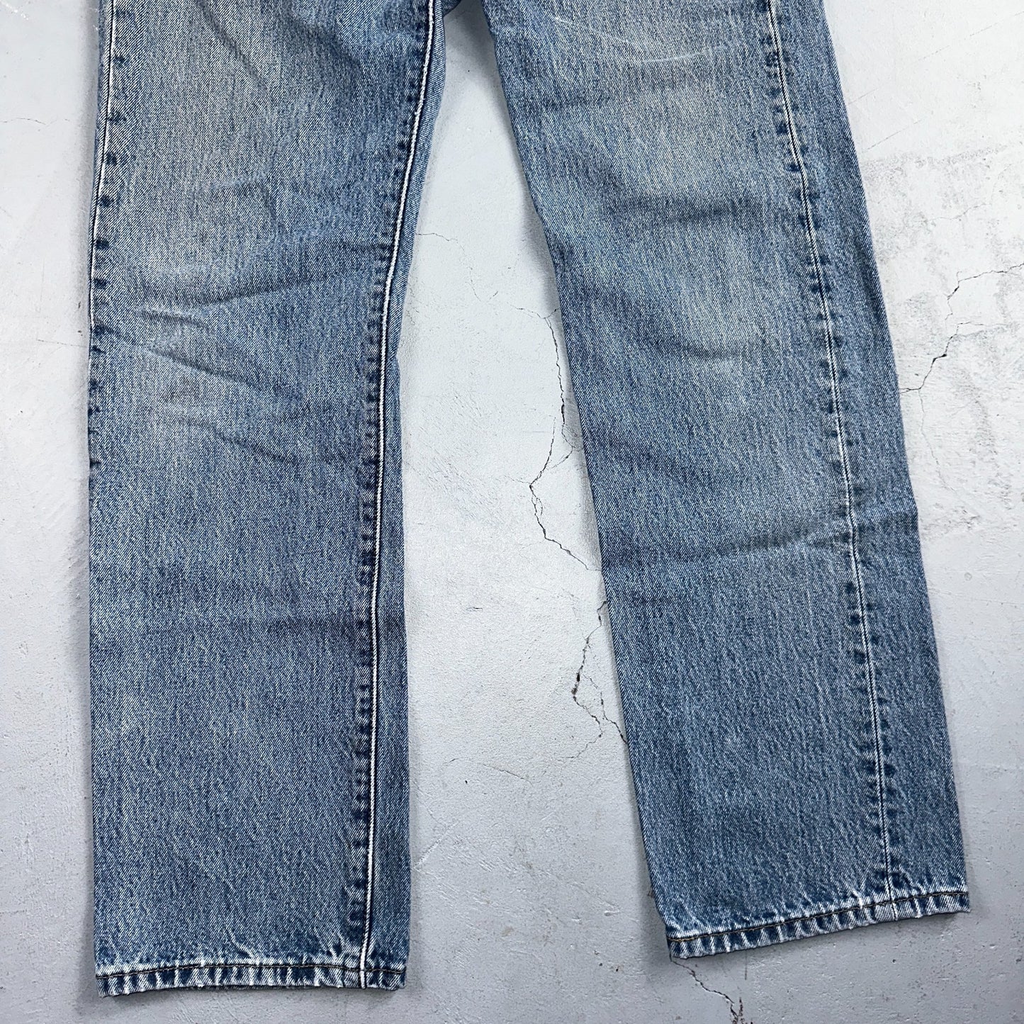 Levis 501 Vintage Y2K 90s XX Straight Leg Jeans Blue Light Wash 30x32 Act 29x31