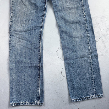 Levis 501 Vintage Y2K 90s XX Straight Leg Jeans Blue Light Wash 30x32 Act 29x31