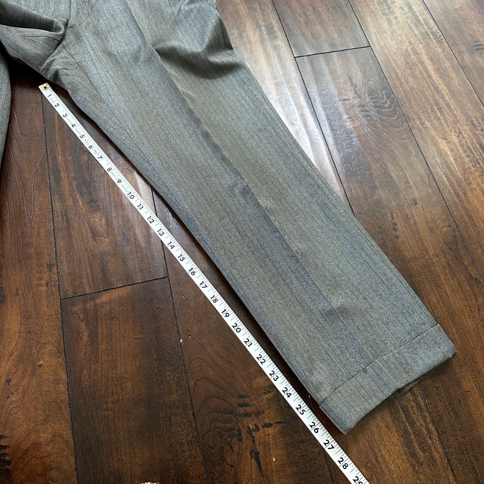 1960s 1970s Brown Striped Sport Jacket VTG Mens Suit 41 33x27 Rockabilly Wool