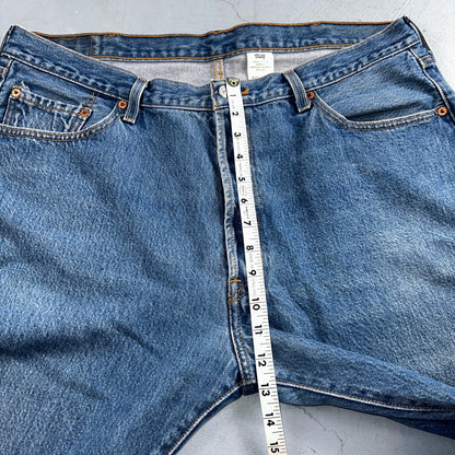 Levis 501 Vintage Y2K XX Straight Leg Jeans Blue Med Wash 42x32 Act 38x28