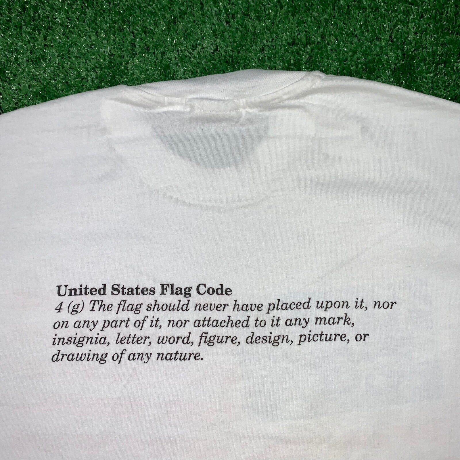 USA Hippie Flag Vintage T Shirt 90s One Love Music Rap Nirvana Peace Oregon