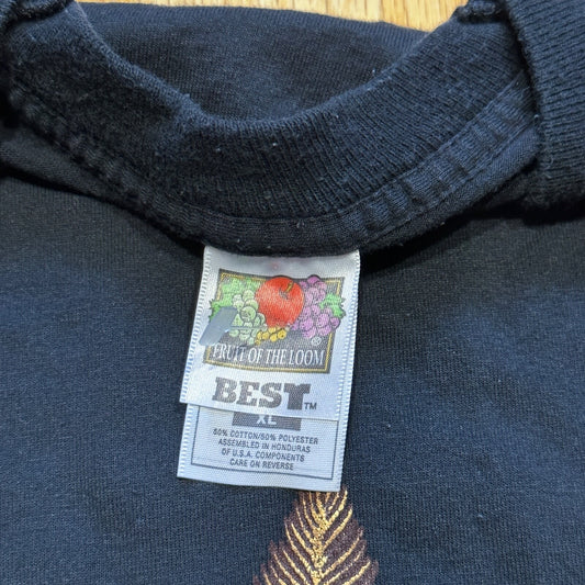 Texas Traditional Feather Tribal Vintage T Shirt 90s Bowl Classic Travel USA