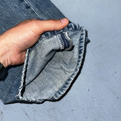 Levis 501 Vintage Y2K XX Straight Leg Jeans Blue Light Wash 40x34 Act 40x32