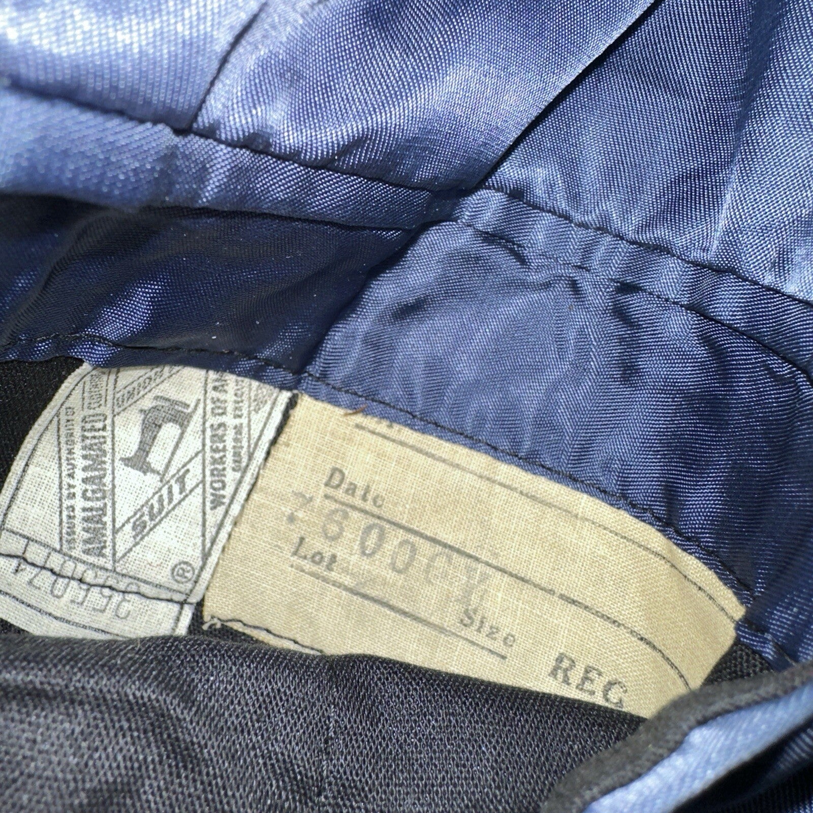 Kingsridge Blazer Mens 40 Blue Vintage Sport Coat Suit Jacket Union USA 1970s