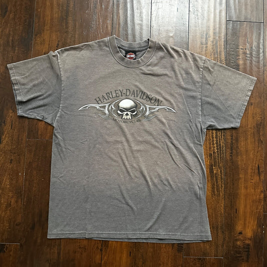Harley Davidson USA Motorcycle Vintage Style T Shirt Skull Y2K Toy Story